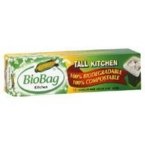 BioBag 13 Gallon Biodegradable/Compostable Trash Bags - 12 CT