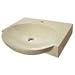 Madeli SB-B6124P-RC Sanremo-24 Sanremo Stone Belly Basin Top Mount Bathroom Sink