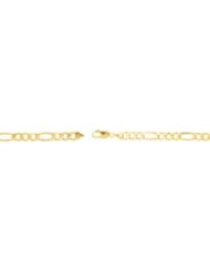Figaro Chain \ Overstock-Nonreturnable 10K Yellow Ch632 16 Inch