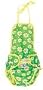 Kushies Girl's Swimsuit Diaper - Medium - Sea Creatures on a Dark Blue background