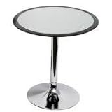 Lumisource BT-RIBBON BK Ribbon Bar Table Black