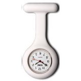 Roh Med Infection Control White Gel Medical Fob Watch