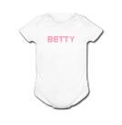 BETTY - Name-Series - White, Blue or Pink Onesie / Baby T-shirt