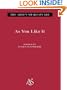 As You Like It (Arden Shakespeare: Third Series)