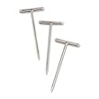 Quality Product By Business Source - T-Pins 9/16" Head Width 2" Length 100 Silver