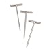Quality Product By Business Source - T-Pins 9/16" Head Width 2" Length 100 Silver