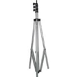 Adorama 13' High, Chrome, Air-Cushion Lightstand, 4 Section.