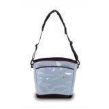 Fleurville Sling Tote Diaper Bag - Blue Chocolate