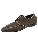 BRUNO MAGLI Fojojo | Mens Lace Up Moc Toe Shoes Dark Brown Grey Pipe Gloss Kidskin by Bruno Magli
