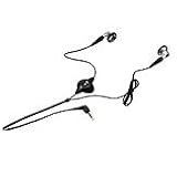 OEM BLACKBERRY (HDW-14322-001) Wired Stereo Headset and HandsFree Headphones (Black) 3.5 mm Jack for BlackBerry 8120 PEARL AT&T SunCom Cell Phone