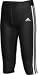 ADIDAS 3/4Tight Mädchen, schwarz