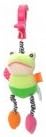 LeYi Frog Shaped Pulling Vibration Bed Hanging Toy w/ Clip for Baby