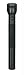 MagLite 4 Cell D LED Flashlight ST4D016 Clam Pack Black