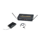 Audio-Technica ATW-701/L Freeway UHF Wireless Mic System with Receiver, Bodypack Transmitter, and Lavalier Mic, TV 26-29