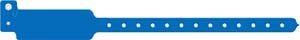 10“ Adult/Pediatric Blue Write-On Tri-Laminate Wristband-Custom Printed, 500 pcs/Box