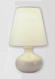 Warm Lampshade Ceramic Vase Base Accent Table Lamp