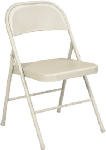 Cosco #14-710SND4 Sand Steel Flood Chair