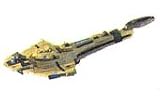 Star Trek: Deep Space Nine MicroMachines - Cardassian Galor Warship - Space Station Deep Space Nine - Runabout