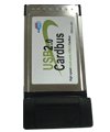 4-Port USB 2.0 PCMCIA Type II Cardbus for Expansion cards computer components