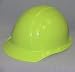 Americana Hard Hat Hi Viz Yellow - 4 point suspension - Slide adjust Image