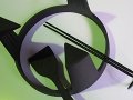 南部鉄セット、五徳大、火箸、灰掻き。3点販売