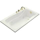 Whirlpool Tub by Kohler - K-1224-L in Biscuit