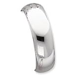 Sterling Silver 15mm Fancy Hinged Bangle Bracelet QB30