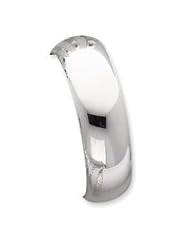 Sterling Silver 20mm Fancy Hinged Bangle Bracelet QB31"