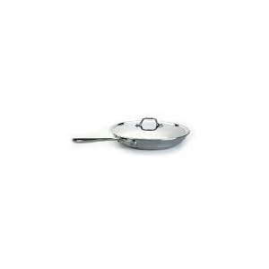 All Clad 12 inch Stainless Steel Nonstick Fry Pan w  Cover by 
