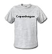 COPENHAGEN - City-series - Heather Grey or White T-shirt