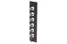 Fiber Sub Panel, 6 ST Simplex Couplers, Ceramic Sleeve