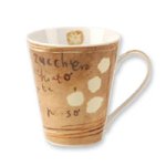 Lifestyle Collections Cone Mugs (set 2)-Cappuccino