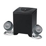Labtec Pulse 420 2.1 Computer Speaker System, Black (3 Speakers)