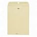Office Products : Archival Envelopes,w/ Clasp,3-Ply,40 lb,Open End,6"x9",Tan
