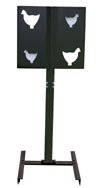 Metal Auto Reset Target .22 Shoot Through Chicken Target