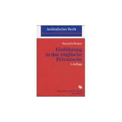Einf�hrung in das englische Privatrecht