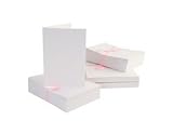Anita's 100 x A6 Blank Cards & Envelopes - White