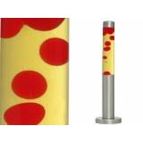 Red Wax / Yellow Liquid Lava Lamp - Novelty Lighting