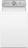 Centennial 3.4 cu. ft. Top Load Washer with DependableClean Wash System Porcelain-on-steel Wash Basket Auto Load-sensing Technology and Adjustable Water Temperatures White