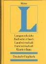 Langenscheidt Fachwörterbuch Landwirtschaft, Forstwirtschaft, Gartenbau. Deutsch-Englisch