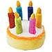 Musical Singing Happy Birthday Cake Dog Toy by Multipet