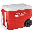 Min Qty 25 Coleman Wheeled Coolers, 40-Quart