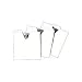 Esselte Tabbed CD File Pockets Pack of 50 White 67210001