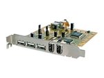 Review Startech PCI3UV22F / StarTech.com 3 Port USB 2.0 and 2 Port IEEE-1394 FireWire Slot Saver PCI Card