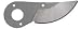 Felco 2 - 3 Cutting Blade for F-2, F-4, F-11 and F-400 Hand Pruners