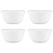 Lenox Opal Innocence Carved Dessert Bowls (Set of 4), Multicolor