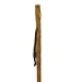 Iron Wood Hiking Staff With Leather Strap Brown