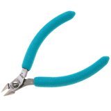 N Series ESD Cushion Grip Small Tapered Head Cutter, Full Flush, 4.25