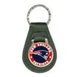 New England Patriots Leather Key FOB