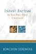 Infant Baptism in the First Four Centuries